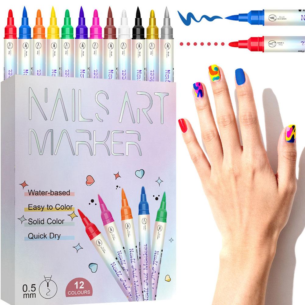 Copic Marker Sketch - Canetas Marcadoras para Unhas em 12