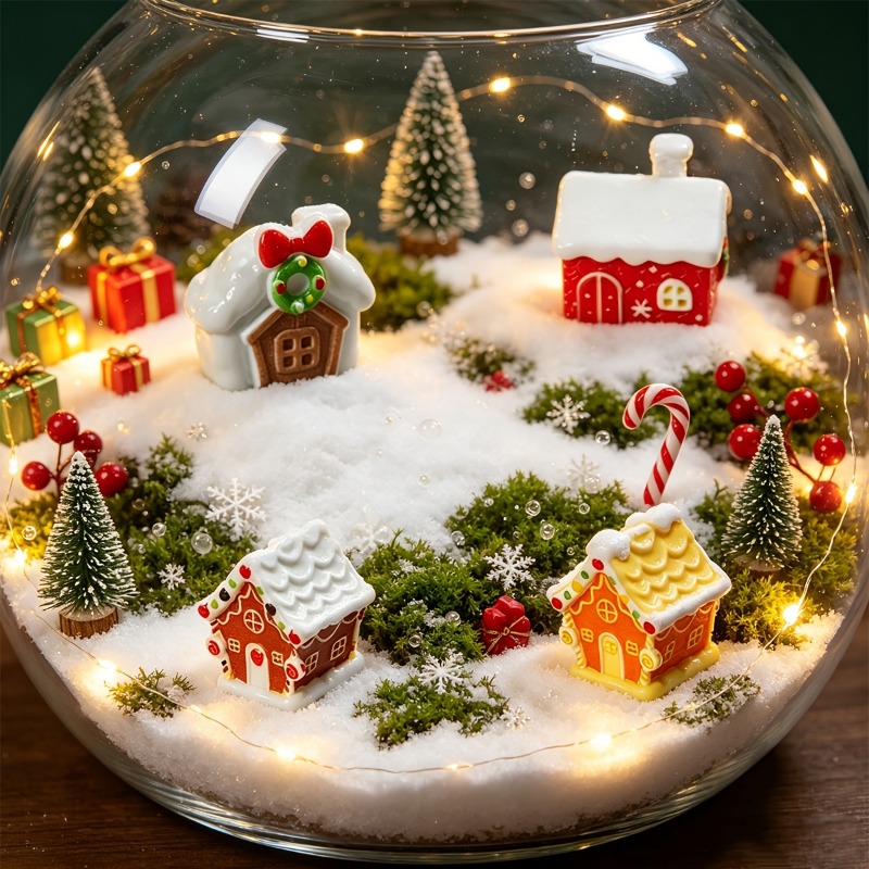 6 peças de enfeite de casa de  - Crafting Resin avaliação e preço