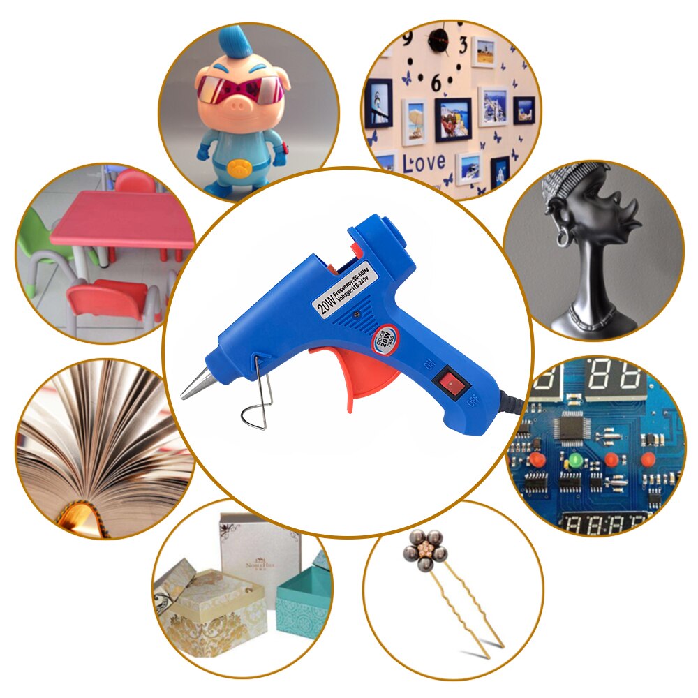 20W Hot Melt Pistola de Cola D - Heat Gun Small avaliação e preço