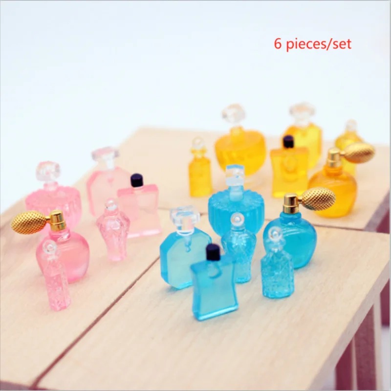 6 Peças Mini Frascos de Perfum - Resin Crafts Diy avaliação e preço