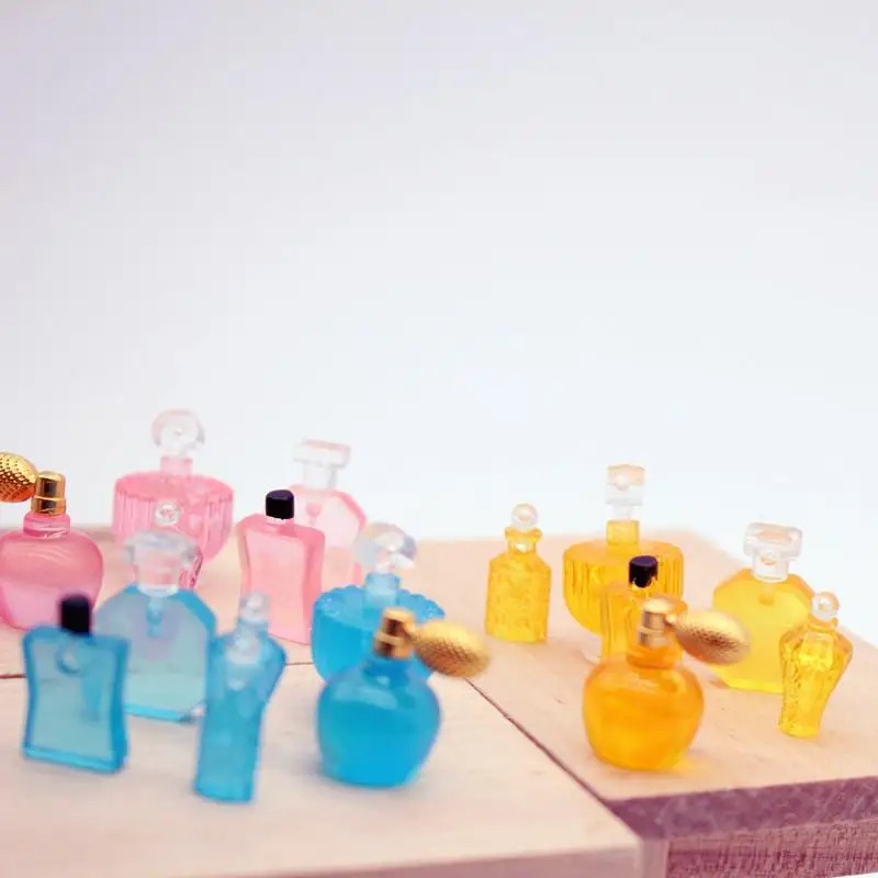 6 Peças Mini Frascos de Perfum - Resin Crafts Diy avaliação e preço