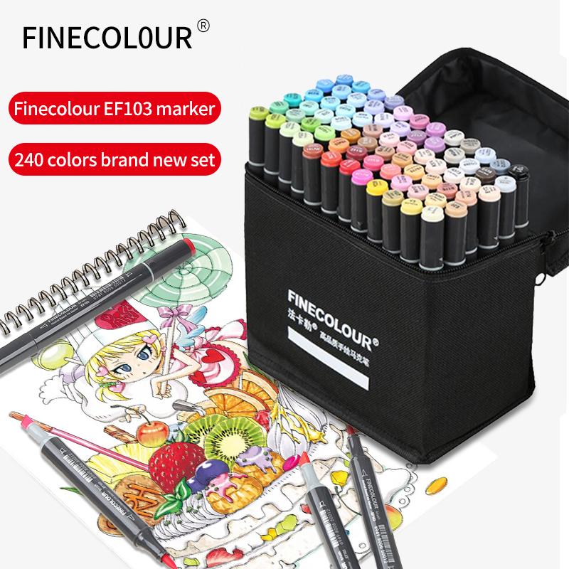 Finecolour-EF103 Double-Headed - Copic Marker Sketch avaliação e preço