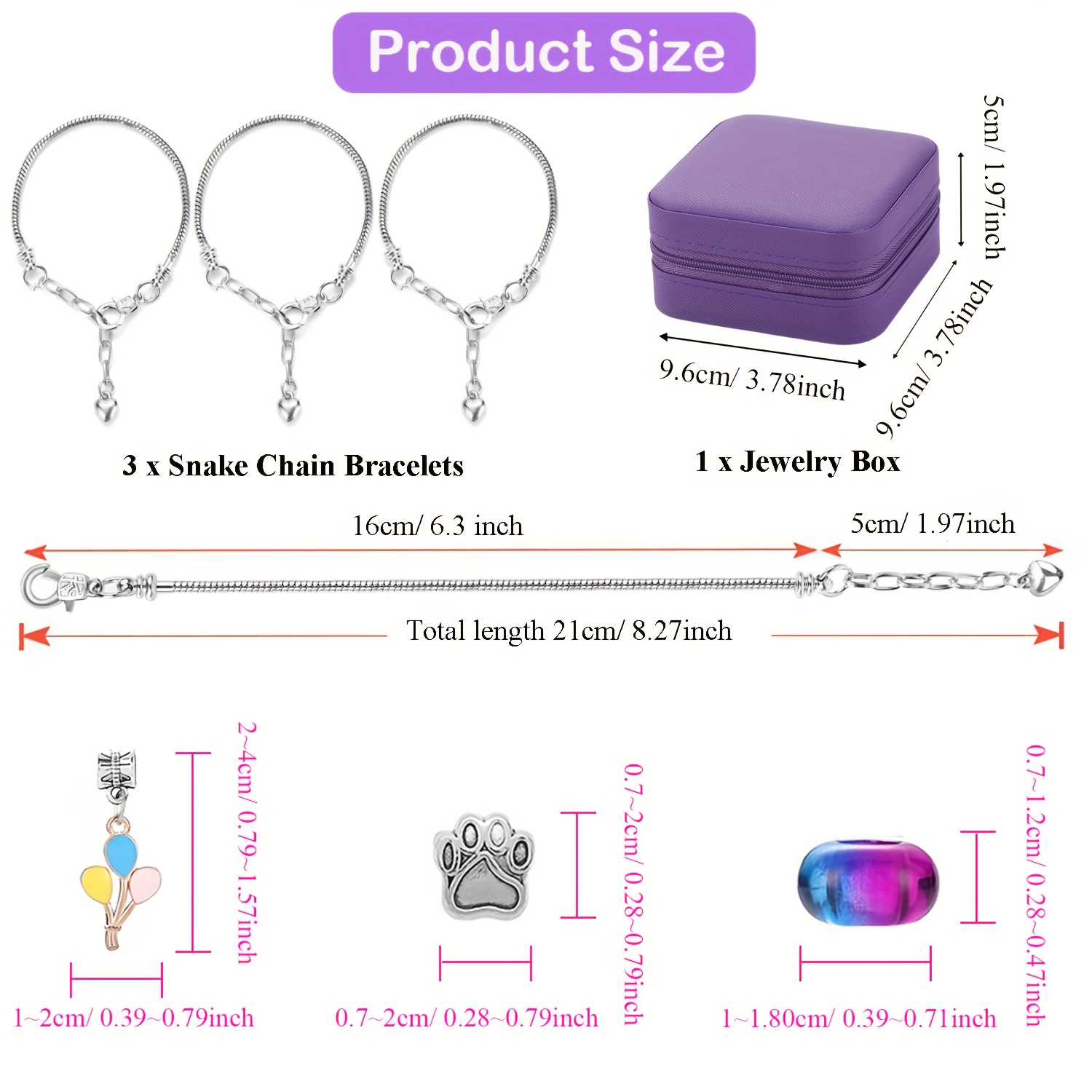 Kit de miçangas com 68 peças,  - Resin Crafts Diy avaliação e preço