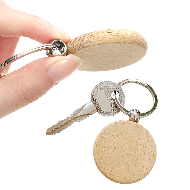 10-50 pçs chaveiro de madeira  - Wood Ring Blank avaliação e preço