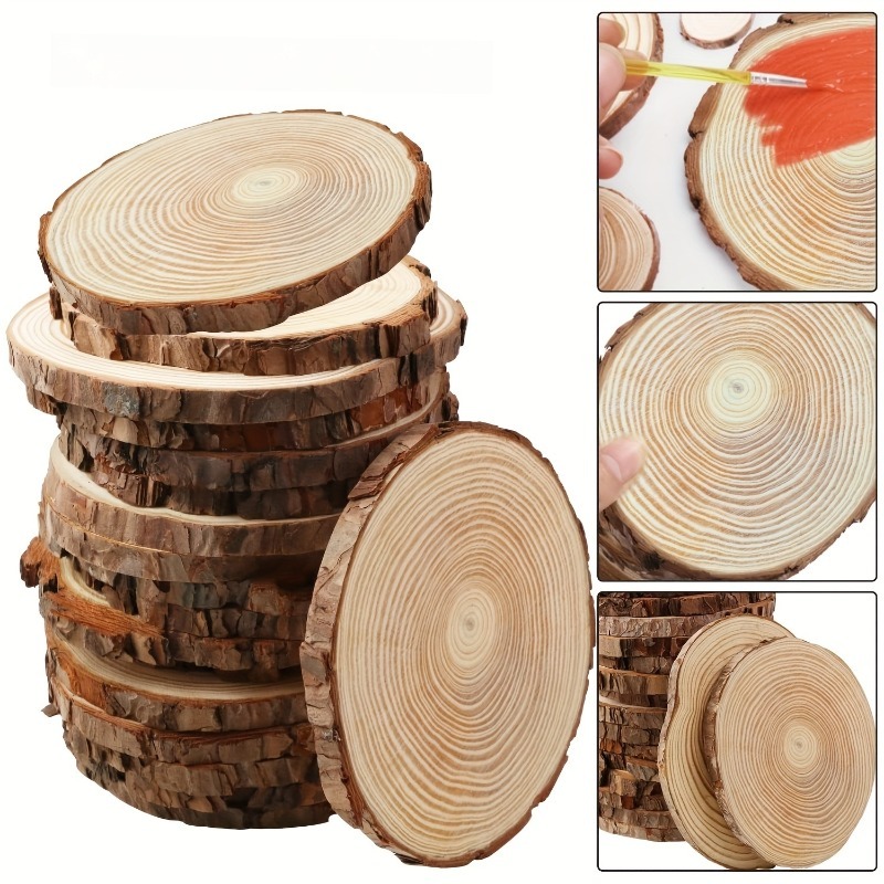 10/15/20 peças 11.94-13.97cm f - Wood Ring Blank avaliação e preço