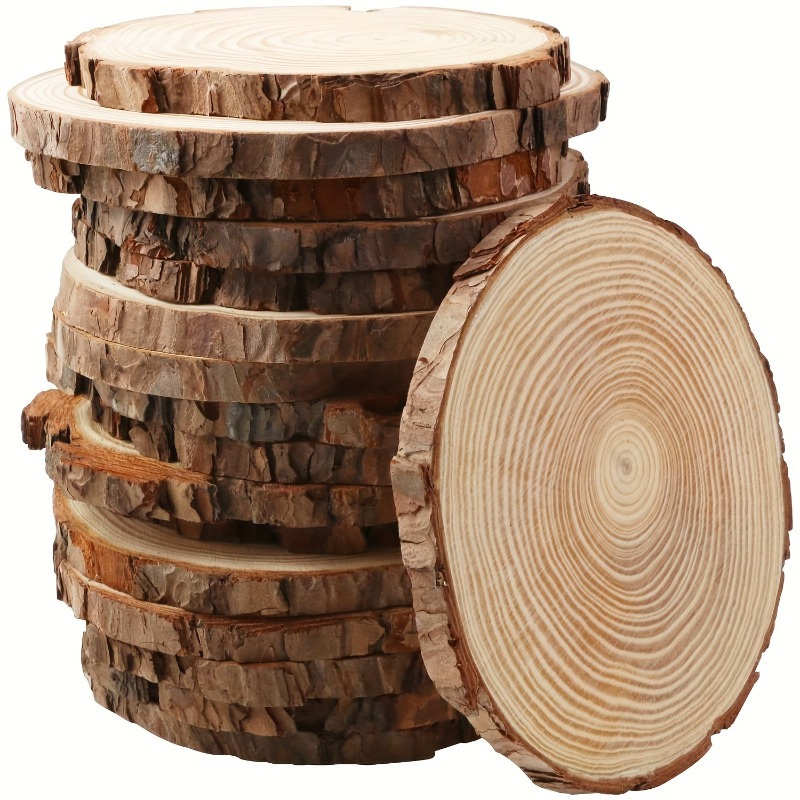 10/15/20 peças 11.94-13.97cm f - Wood Ring Blank avaliação e preço
