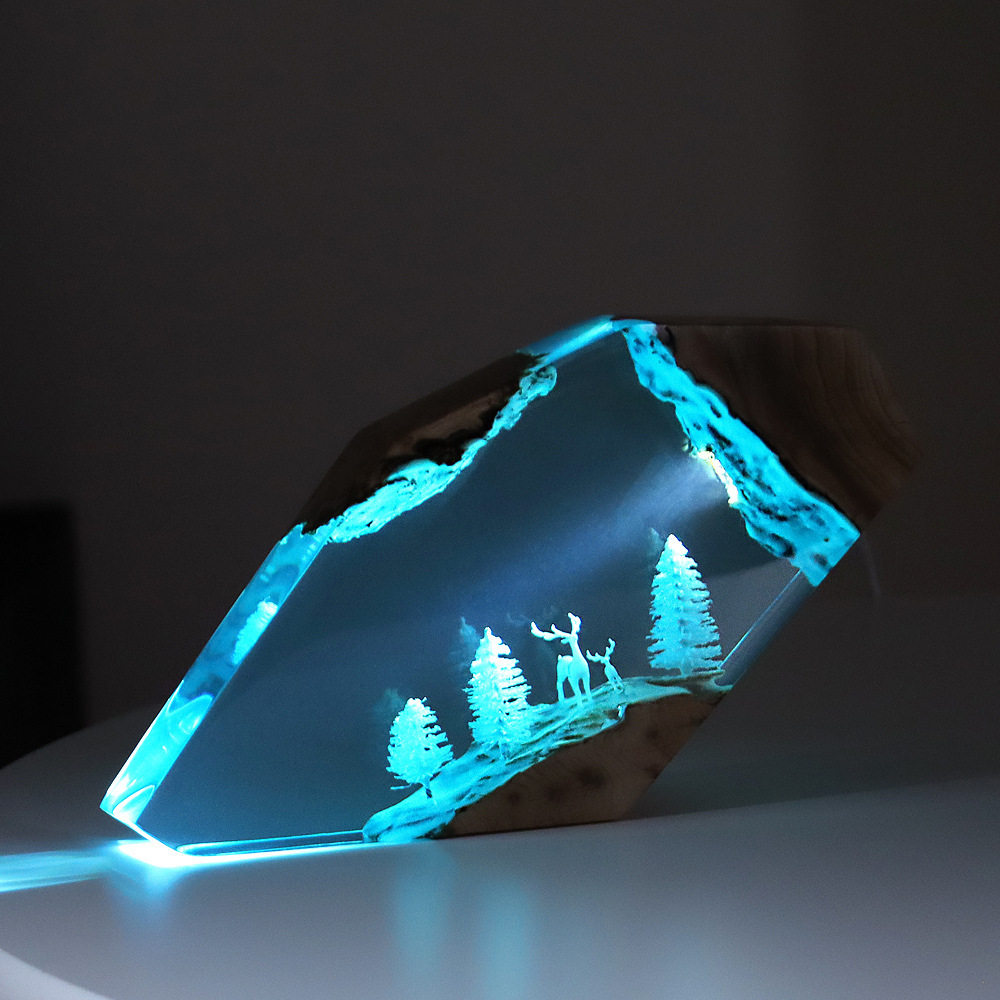 Enfeite Luminoso Personalizado - Crafting Resin avaliação e preço