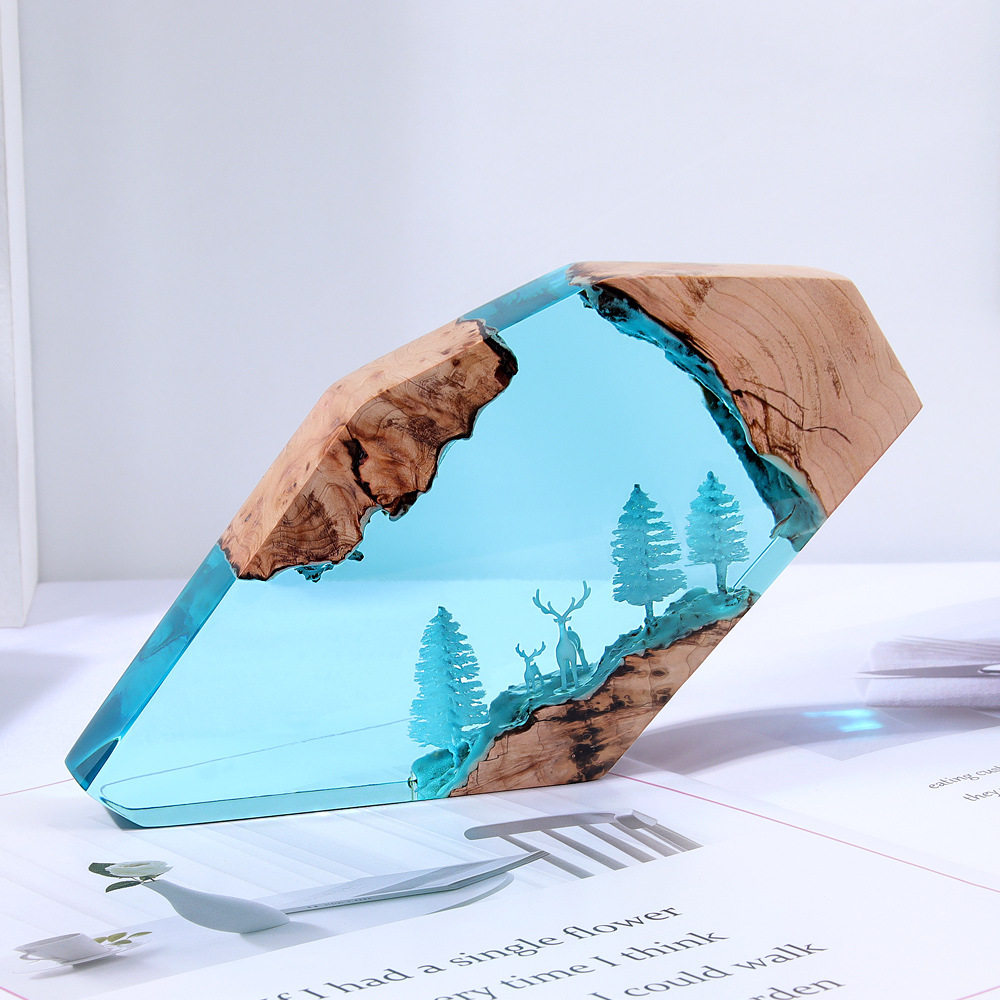 Enfeite Luminoso Personalizado - Crafting Resin avaliação e preço
