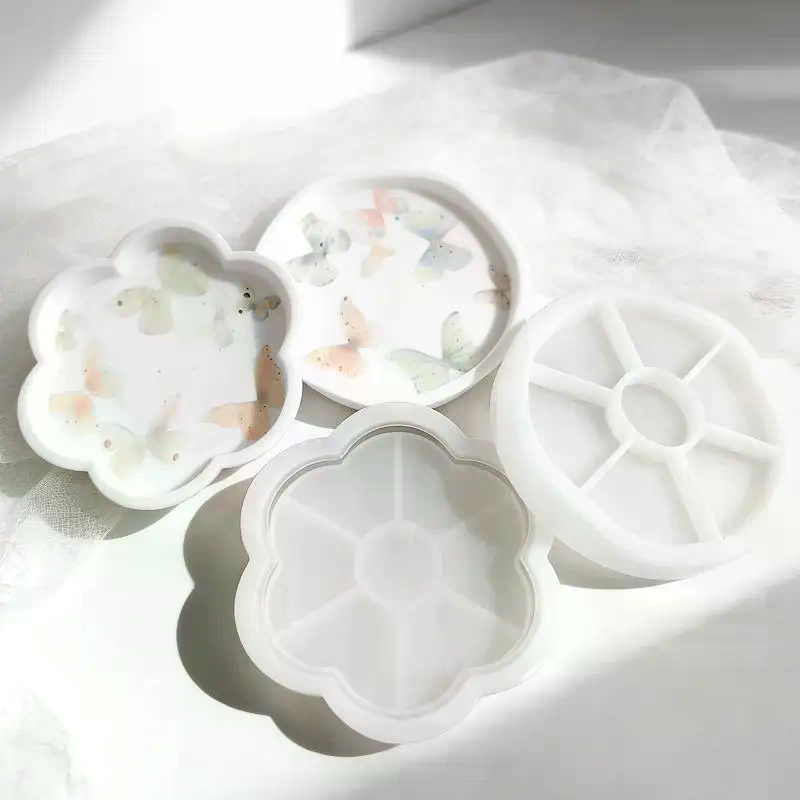 Molde de silicone para bandeja - Resin Craft Ideas avaliação e preço