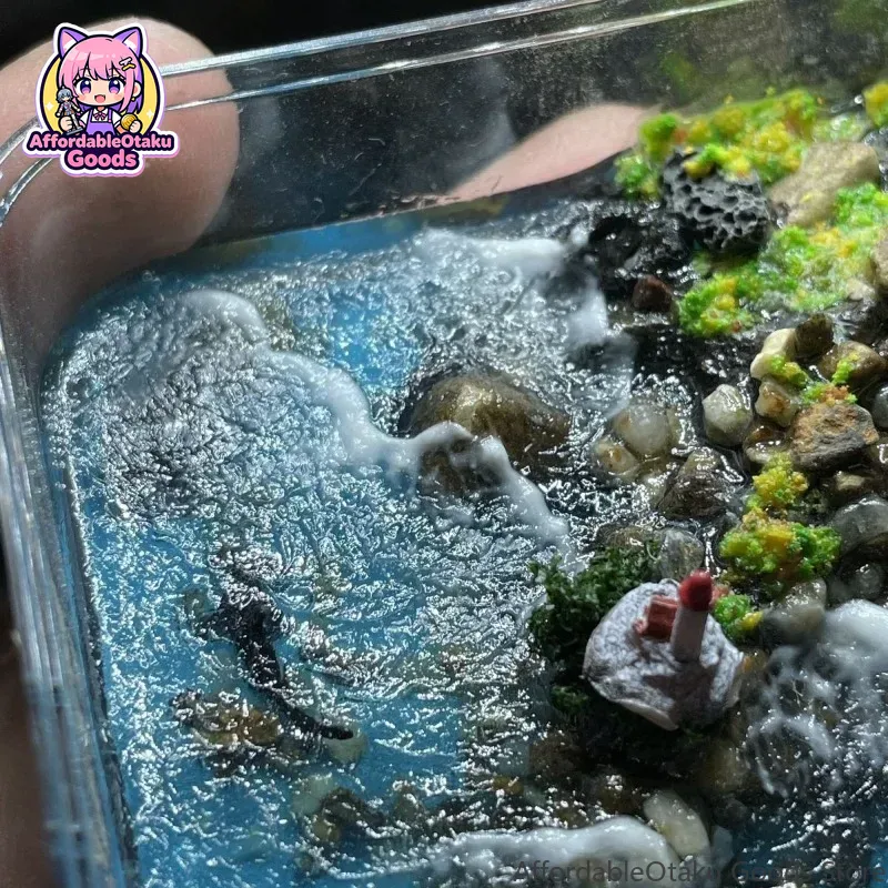 Arte em Resina de Cena de Peix - Crafting Resin avaliação e preço